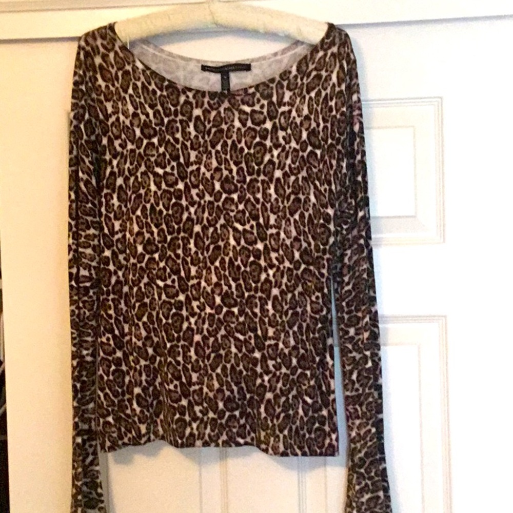 WHBM leopard sweater